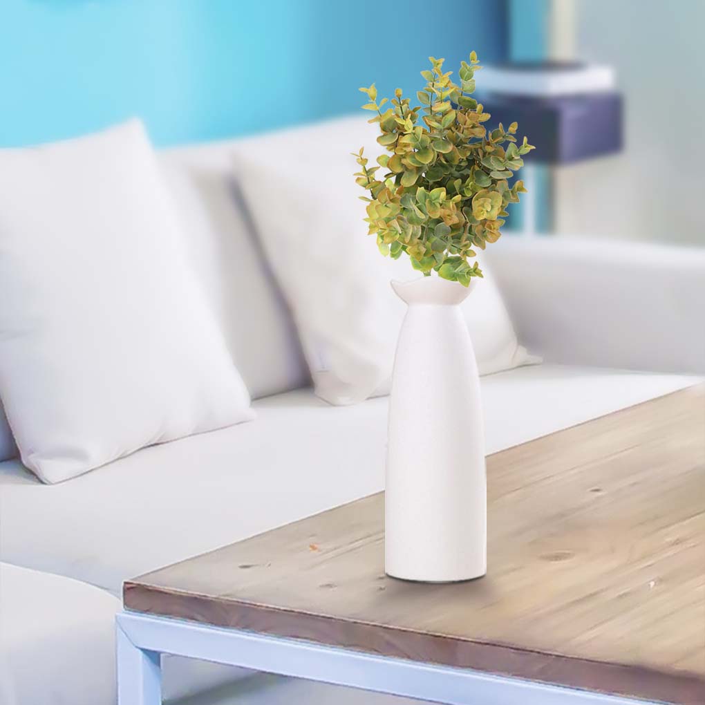 5-branch Artificial Plant Bouquet Plastic Plant Decoration Wedding Party Leaves