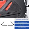 2pcs Carbon Fiber Interior Door Panel Speaker Cover Trim For BMW Z4 G29 -22