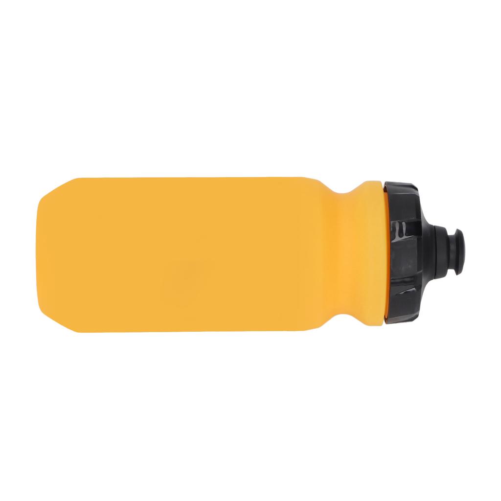 Cycle Water Bottle 610ml Large Capacity Portable PP Cycling Sports Squeeze Bottle for Outdoor Yellow
