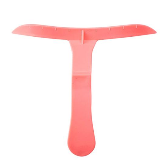 Flat Eyebrow 4Pcs Guide Drawing Ruler Template Model Makeup Cosmetic