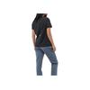 Skechers Moisture Wicking Quick Dry Comfortable Breathable Round Neck Short Sleeve T-Shirt Women Tops Carbon-Black P324W009-0018