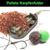 3/4/6 ks Krmítka na kapry Method Feeder, 20g/30g/40g/50g/60g Rybářská krmítka s formičkou pro rychlé uvolnění, Příslušenství pro lov kaprů