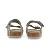 Birkenstock Arizona Unisex Nubuck Leather Casual Stylish Sandals Grey 1020557