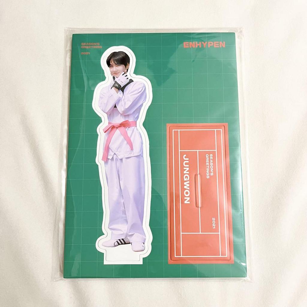 [USED] ENHYPEN JUNGWON Photo Stand Sea Green 2021 JUNGWON
