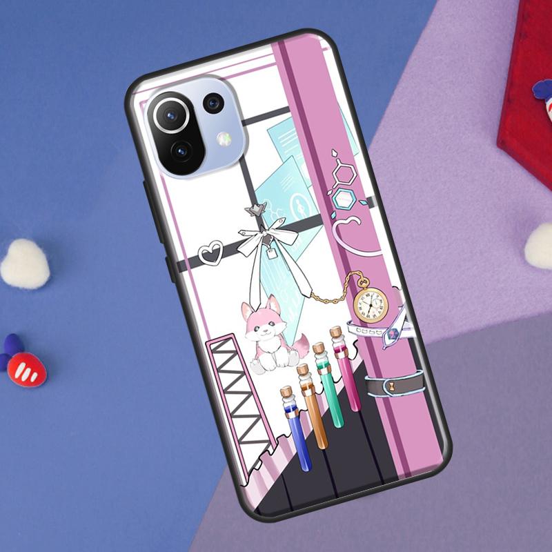 Hololive Cover For Xiaomi 14 13 Ultra 11T 12T 13T 14T Pro POCO X7 Pro X3 X5 F3 F5 F6 M6 X6 Pro Case