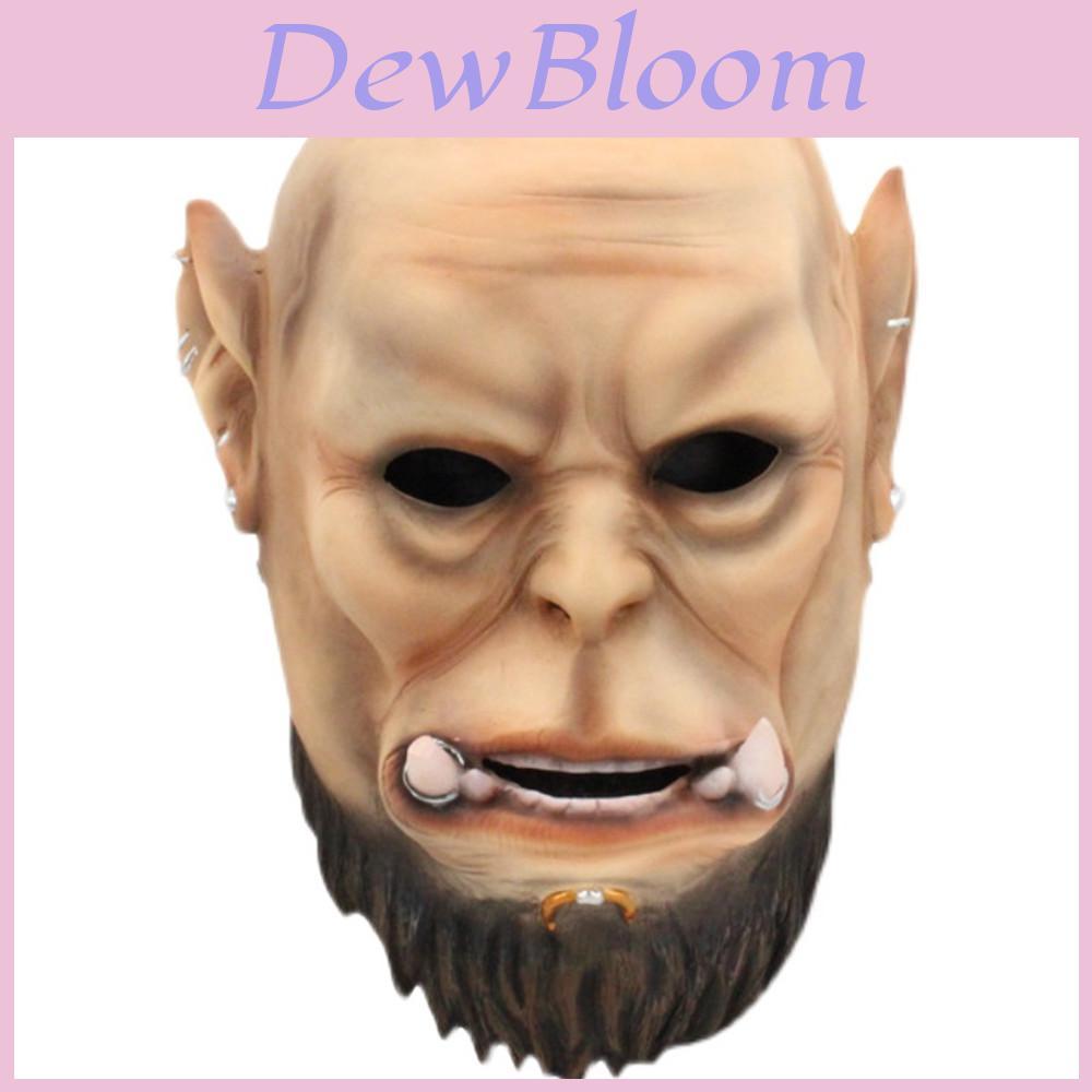 Terrifying World Of Warcraft Orc Mask Resin Facepiece For Halloween And Festive Events