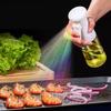 1PC 300ML Olive Oil Spray Bottle Kitchen Soy Sauce Vinegar Seasoning Container Dispenser for Camping BBQ Roasting Cooking Salad