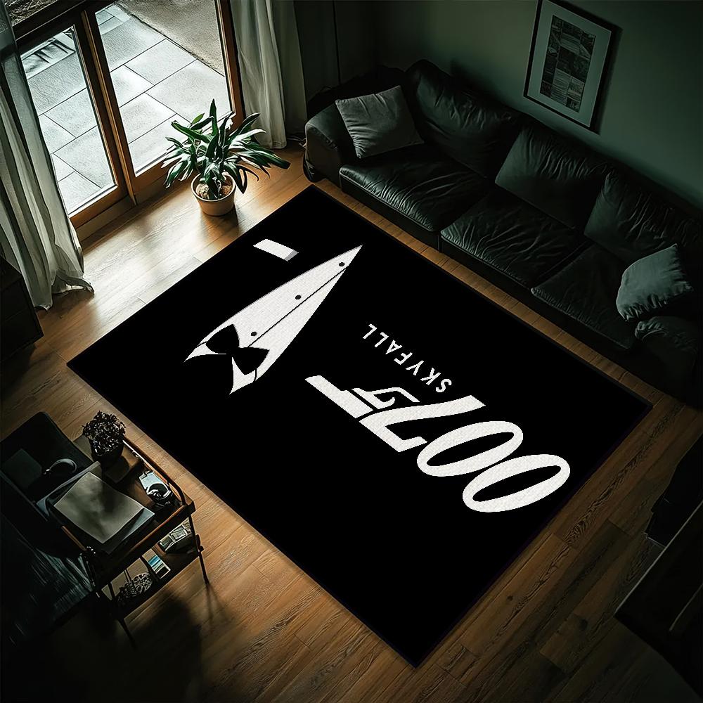 J-James B-Bonds-Agent Suspense Door Mat Entrance Non-slip Washable Kitchen Carpet Living Room Hallway Rug Bathroom Decoration