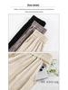 Golden Velvet High-Waist Fleece-Lined Wide-Leg Pants for Women - Slimming & Casual Autumn/Winter Trousers