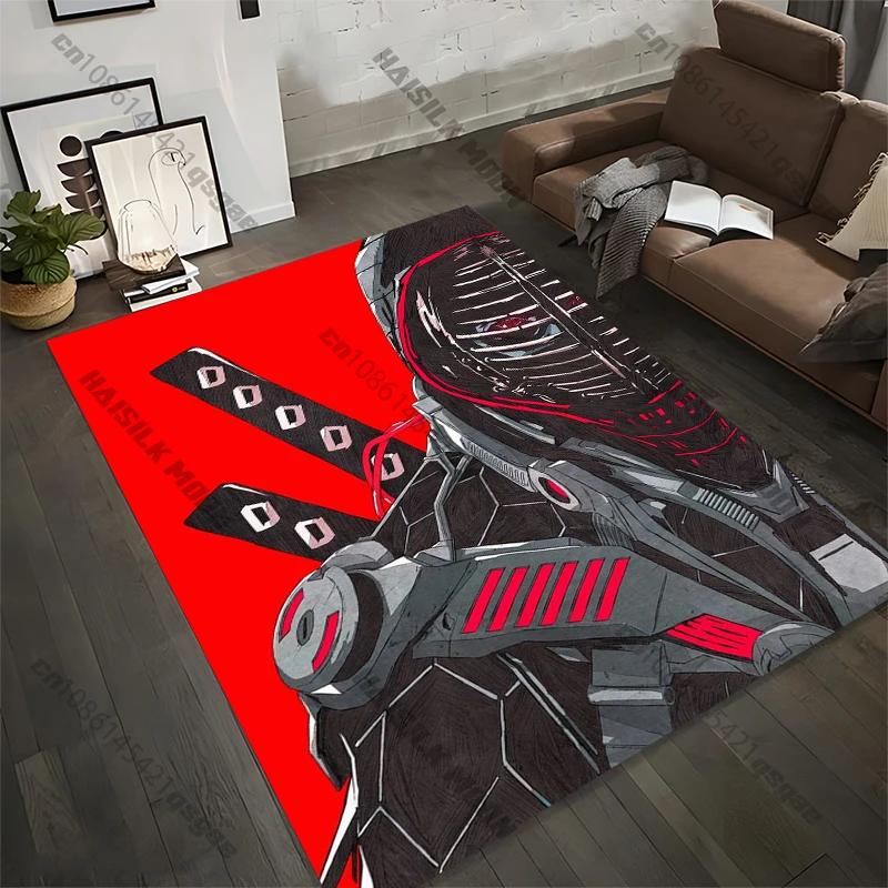 15 Size Samurai Spirits Large Carpet Living Room Home Decor Sofa Table Rug Anti Slip Chair Lounge Floor Mat Carpet for Bedroom