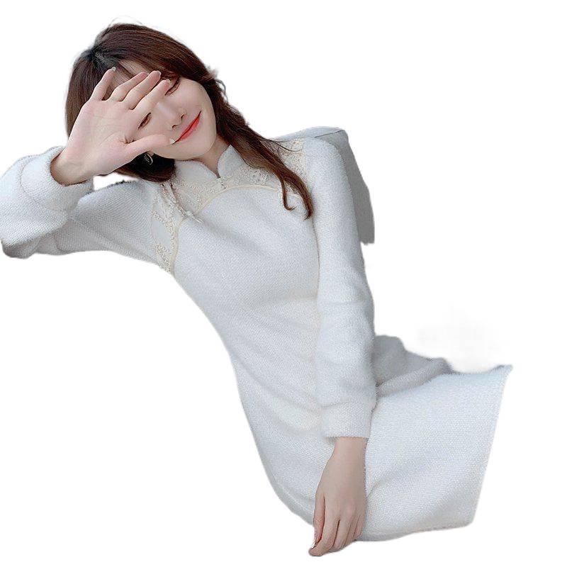 Winter 2025 Chinese-Style Petite Cheongsam: Elegant, Slimming Inner Layer Skirt