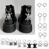 Pack of 2 Stylish Punk Shoe Buckles Adornments Unique Accessories for a Fashionable Look Shoe Buckles with Punk Styles