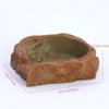 1pc Reptile Feeding Basin, Reptile Lizard Food Tray, Turtle Feeding Bowl, Lizard Feeding Bowl, Small Pet Turtle Chameleon Gecko