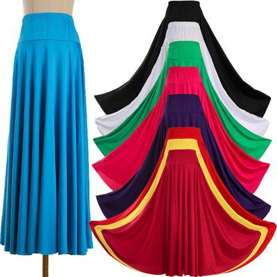 Ballroom Dance Dress Dancing Modern Dance Swing Skirt Dancewear Tango Party Dresses Latin Swing Skirt Costumes