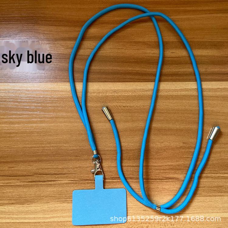 Regulowana uniwersalna smycz do telefonu komórkowego - odpinana nylonowa linka DIY - pasek na szyję zapobiegający zgubieniu