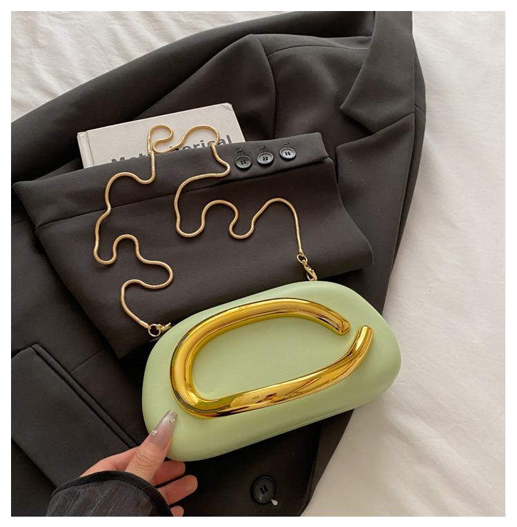 

Нишевый дизайн, сумка класса люкс, женская, 2025, новая, на цепочке, сумка-мессенджер, высокая мода, зарубежная наплечная сумка