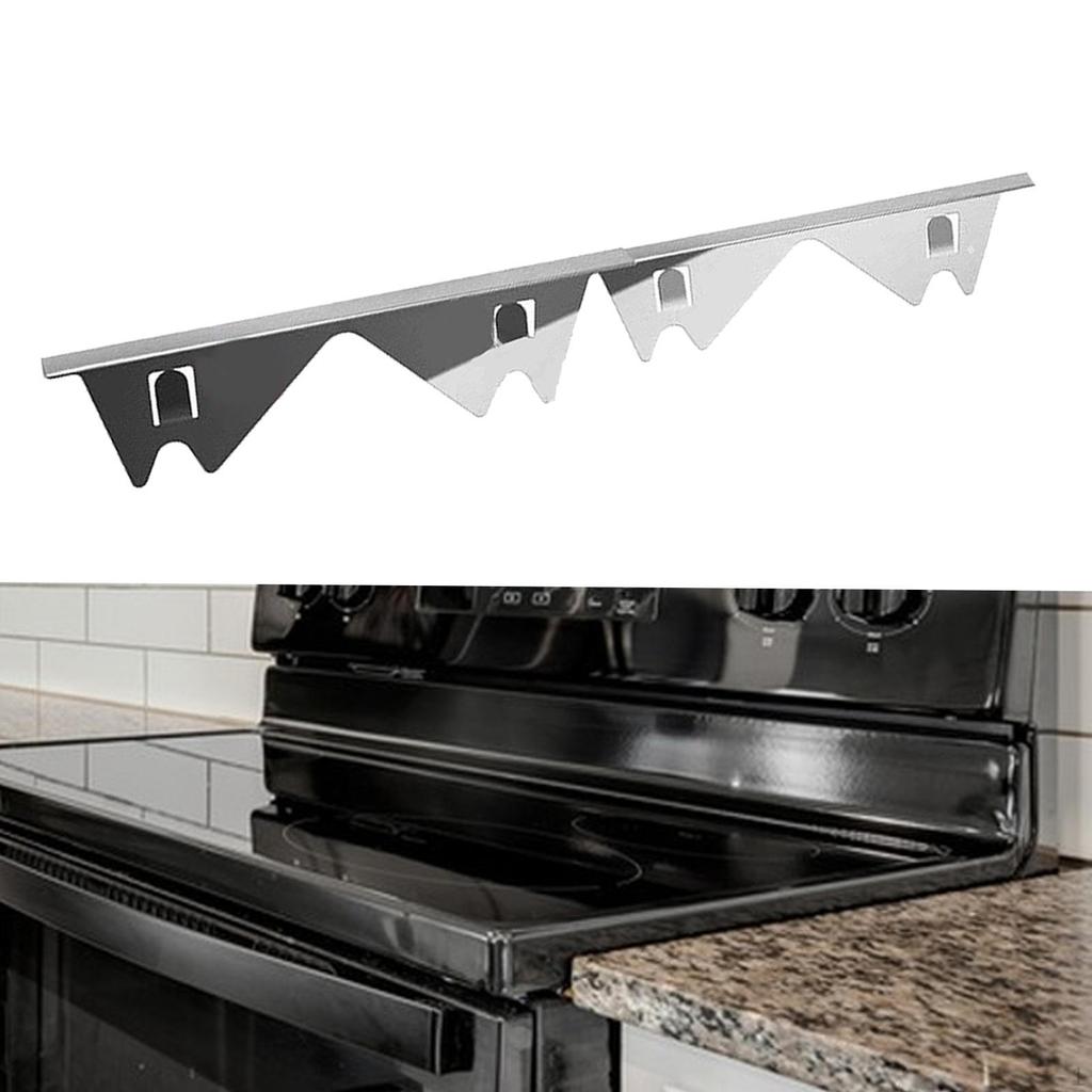 Stainless Steel Stovetop Counter Cover Between and Adjustable Kitchen