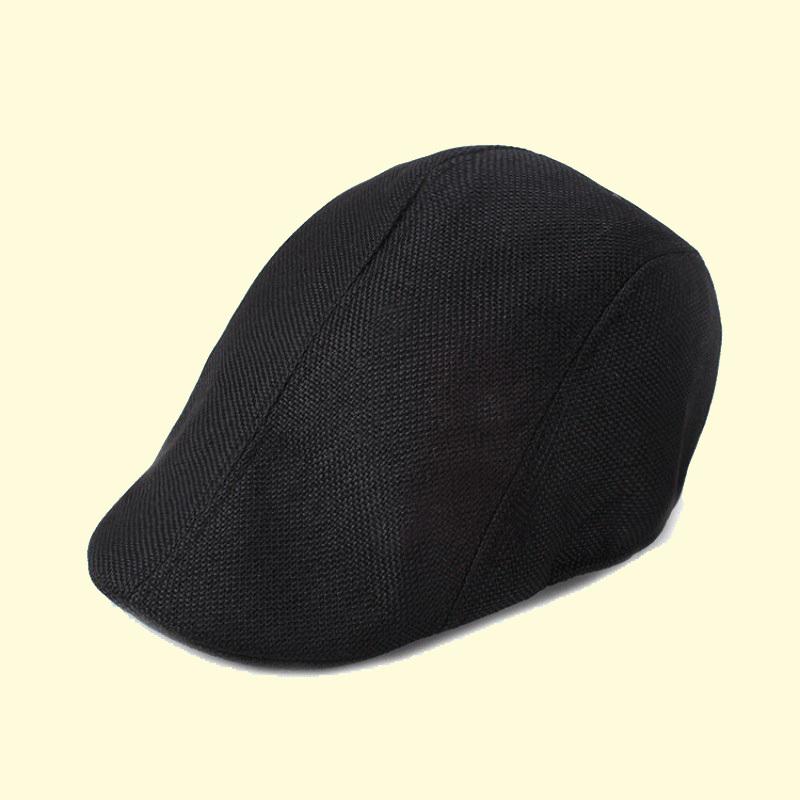 Retro Solid Color Newsboy Cap, Women'S Spring Summer Outdoor Sports Riding Travel Literary Painter Hat