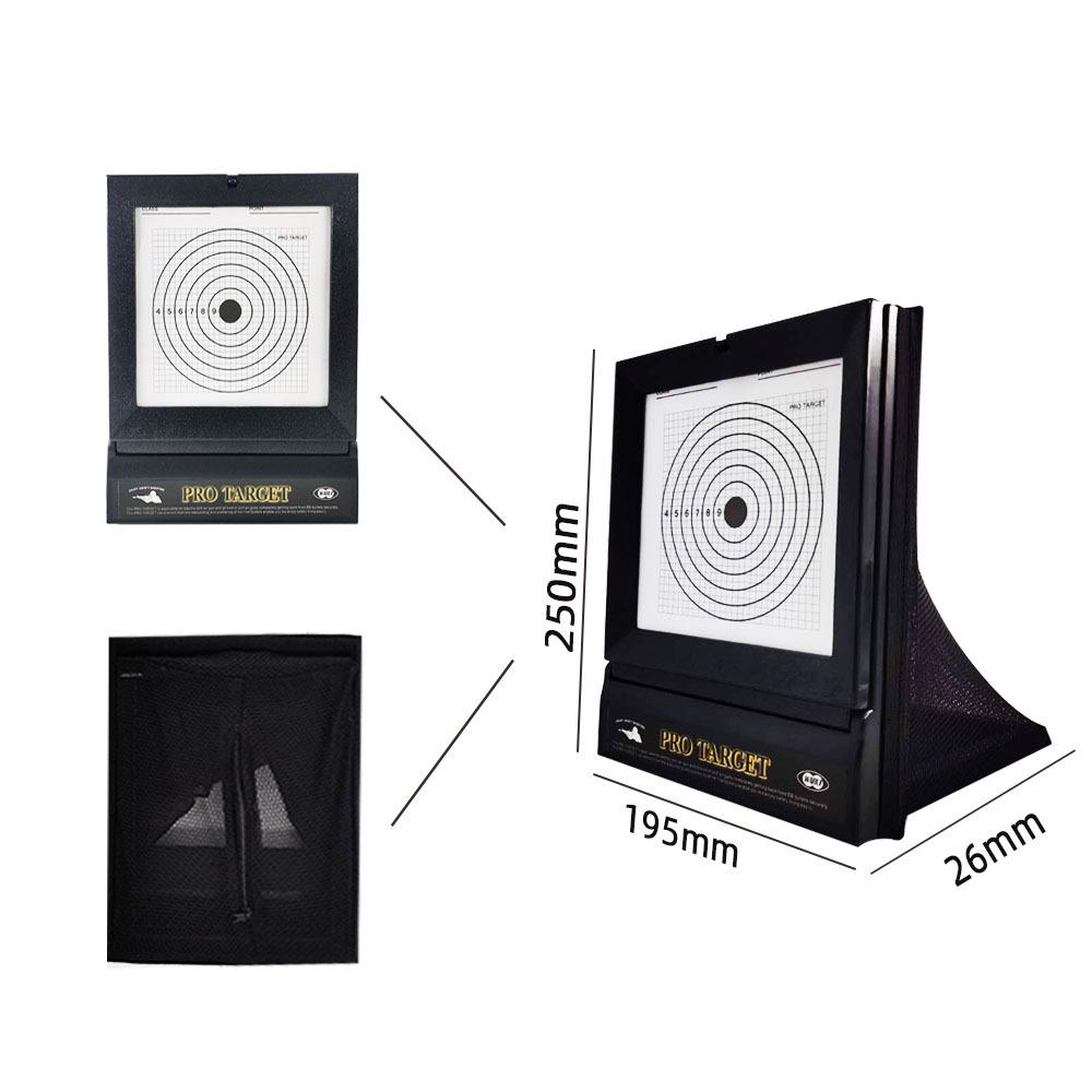 Foldable Recyclable Target Box with Net Bag and Free Target Paper for Indoor/Outdoor Arrow Practice
