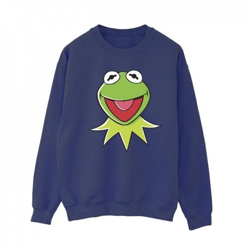 Disney Womens/Ladies Muppets Kermit Head Sweatshirt
