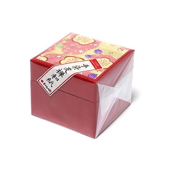 Yuzen paper origami (beans) red, box of 100 sheets