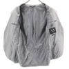 ARMANI EXCHANGE Striped Pattern tailored jacket 34 gray Men's Used