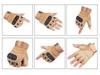 Men's Anti-Slip Tactical Half-Finger Training Gloves for Outdoor Fitness & Cycling