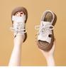 Fish mouth sandals women's summer new muffin thick sole with skirt, wearing sandals outside