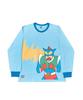 Daenkkomma Crayon Shin-Chan Action Beam!! Long-Sleeved Glow-In-The-Dark T-Shirt