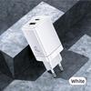 USAMS Land. Network. T41 Usb-C+Usb Gan 47Wpd+Qc (OnlyHead) Fast Charging White/White Cc137Tc02 (Us-Cc137)