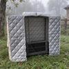 Quilted Padded Pet Cage Cover WeatherResistant Weatherproof Waterproof for Cat