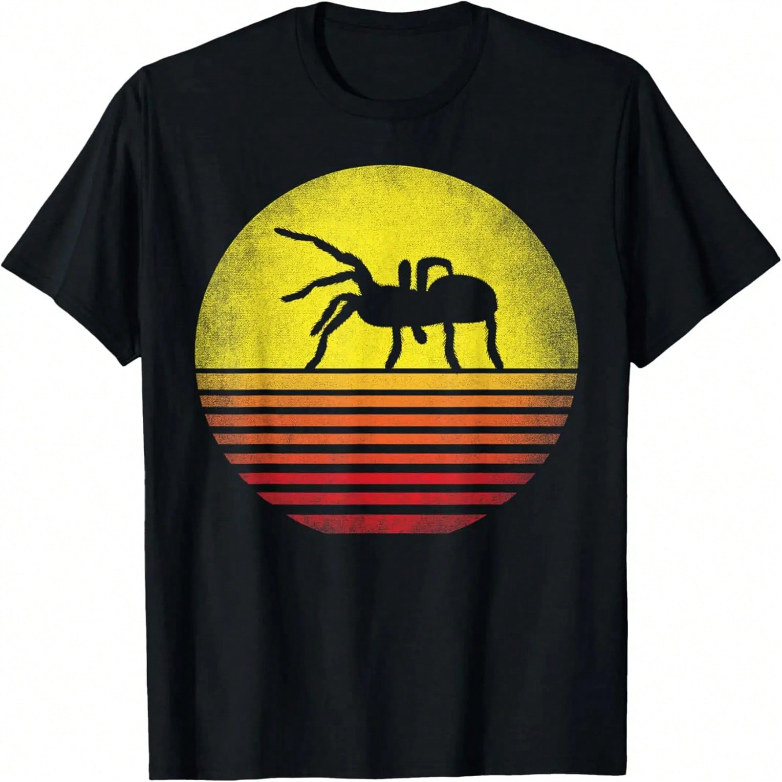 Tarantula Lover Retro Sunset Tarantula T-Shirt S разноцветный