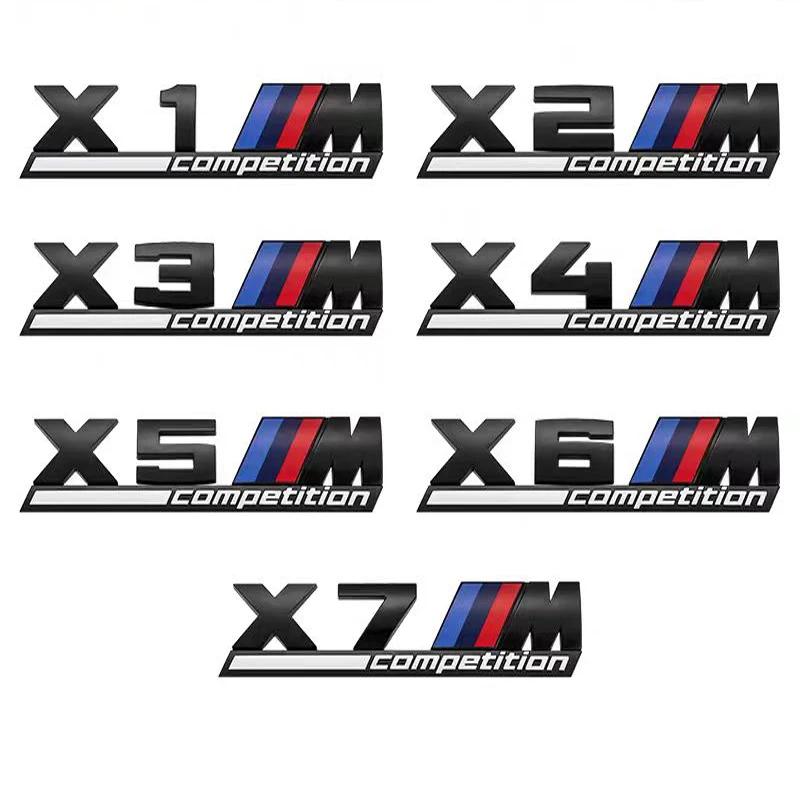 BBKP7 3D Car Decorative accessories M Badge Emblem Decoration Accessories For BMW M3 M4 F07 F34 F30 F20 F10 E60 E46 E53 G01 G02 G05