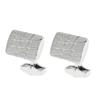Cross Foster Stainless Steel Croc Pattern Cufflinks
