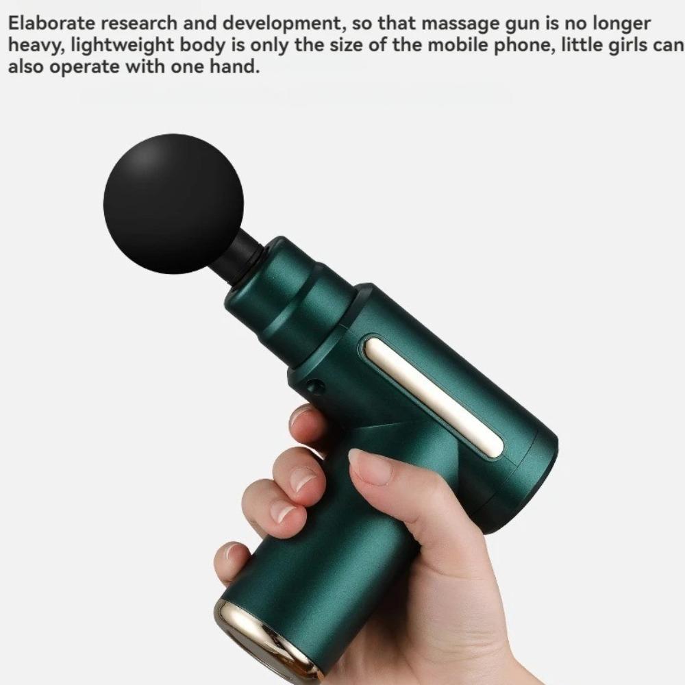 Mini Muscle Massage Gun Portable Deep Handheld Percussion Massager for Body Back Neck And Leg Pain Relief