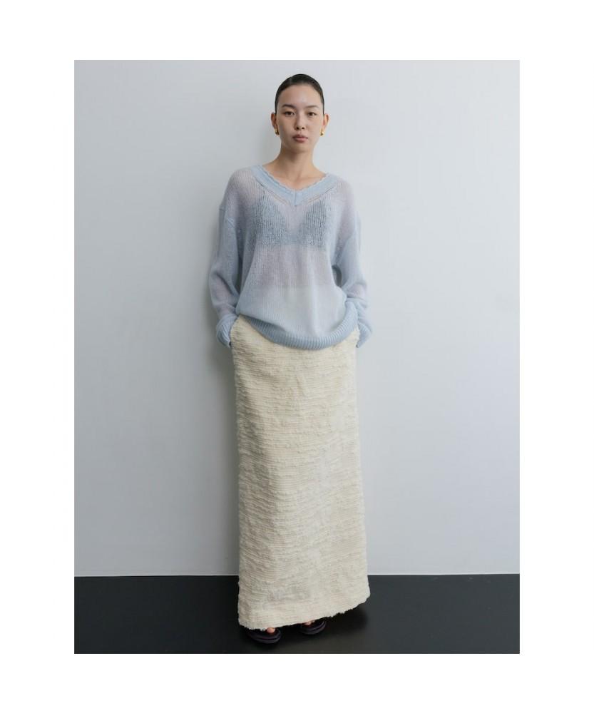 Diaepeocheo Loosely V Neck Knit Sky Blue (Ta5751A08Q)