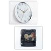 Battery Operated Decorative Clock Office Decor 30cm Clear Numerals Elegant Design Lightweight Material Peaceful Atmosphere