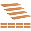 Stair Treads 12 Pcs 90 X 25 X 2 Cm Light Brown Solid Wood Beech