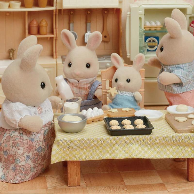 Sylvanian Families - Milk Rabbit Family Toy