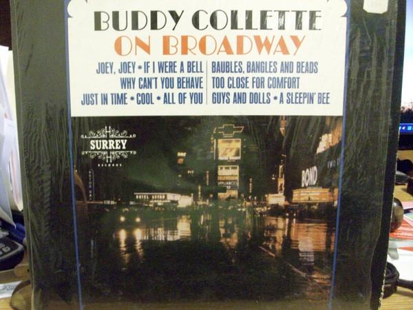 LP Record BUDDY COLLETTE - On Broadway SS1009 Surrey Records 1965 US Jazz Used