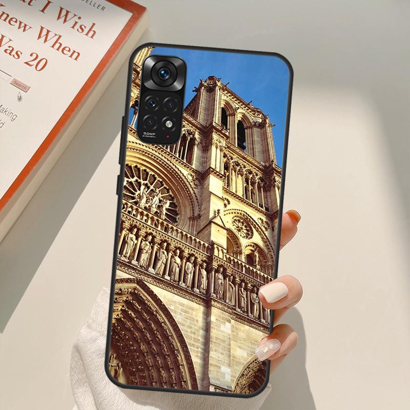 

Чехол Notre Dame De Paris для Xiaomi Redmi Note 11 10 9 8 Pro Note 11S 10S 9S 8T K50 K40 9A 9C 10A 10C Redmi Note 11