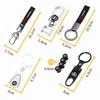 Car Badge Keychain Metal Leather Key Ring Key Chain Styling For Lexus LS LC IS350 ES300 GS350 CT200h GX460 LX570 RX500h NX300