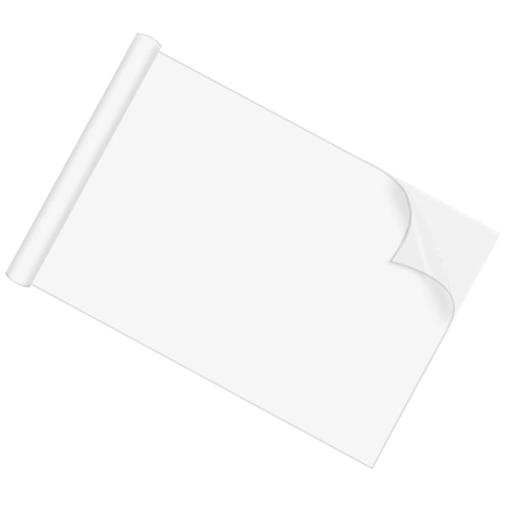 

Whiteboard Sticker Self Adhesive Wall Erasable Boards Dry Erase Stickers Wallpaper 200X45X0.1CM білий