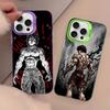 Cool B-Baki HanmaS Phone Case Color Silver Shell For lPhone 17 16 16e 15 14 13 12 11 Pro Max Plus