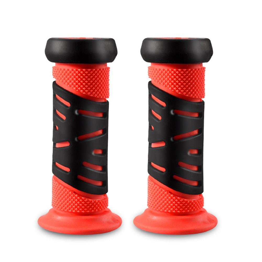 2PCS Rubber Grip Handle Bike Handlebar Grips Cover Anti-skid Bicycle Tricycle Skateboard Scooter For Children Kids MTB Bike Part