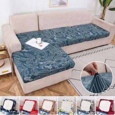 Elastic Sofa Cushion Covers For Living Room Spandex Polyester Corner Sofa Seat Cover Slipcovers Chair Protector