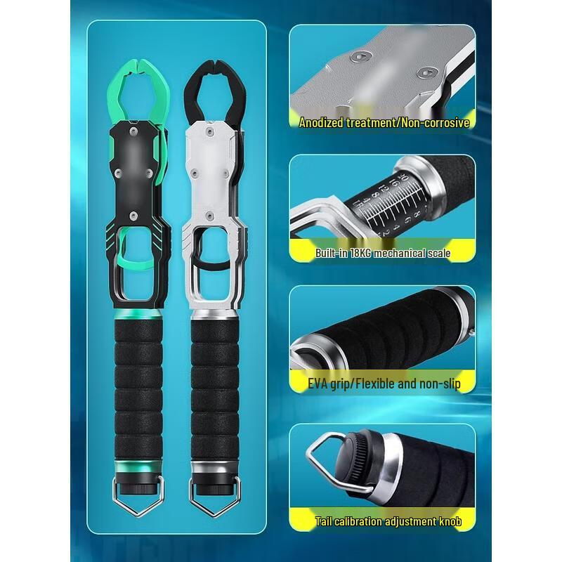 HANDUNYOU Fish Gripper with Scale and Lure Pliers