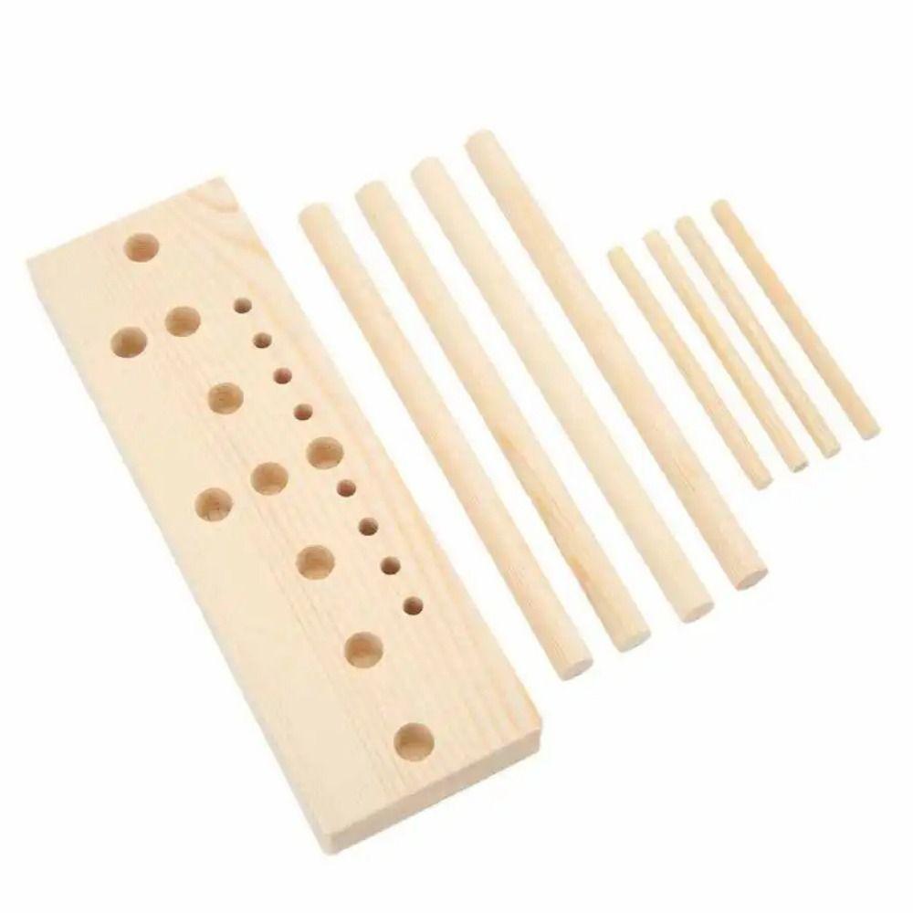 Adjustable Ribbon Bow Maker Board Sticks Bow Making Tool Bows Makers Kit  Party Decorations