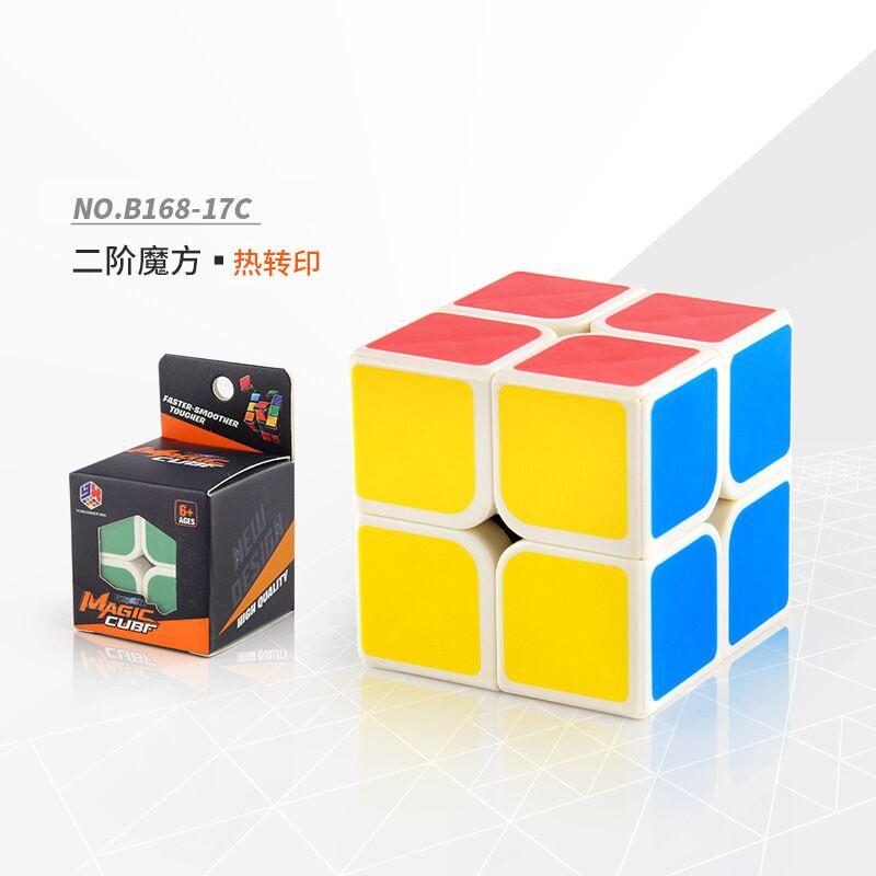 

Материал АБС Премиум Кубик Рубика 2х2 с плавной механикой для сложных головоломок для мозга White Base Cube