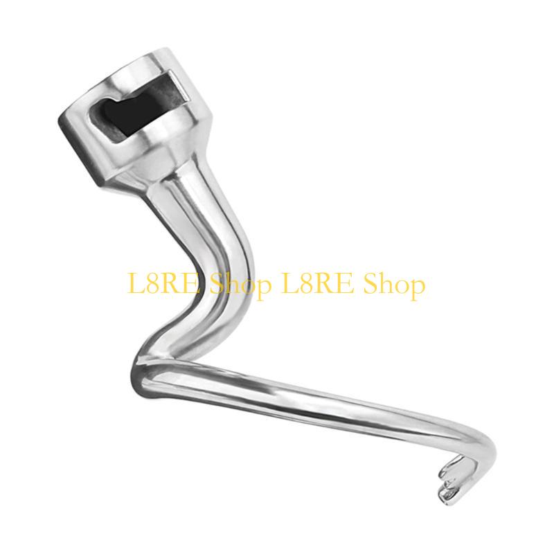 L8RE Flour Mixer Mixing Head Mixer Dough Hook Stand Mixer Replacement Stainless Steel Material for KSM90 KSM95 KSM100 Mixer